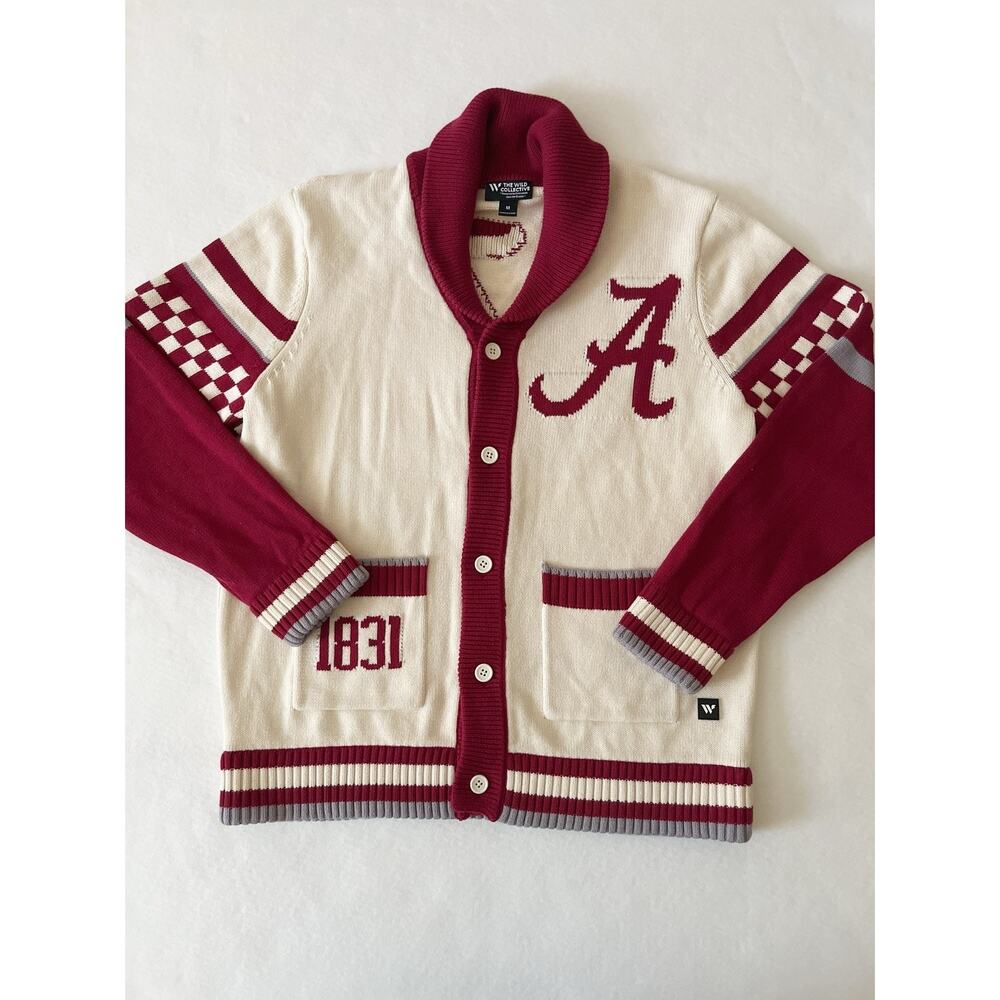 Colosseum Alabama Crimson Tide Sweater Womens M Cream The Wild Collective
